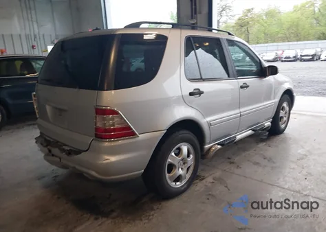 2002 Mercedes-Benz Ml 320 from USA, damaged, VIN 4JGAB54E02A323510